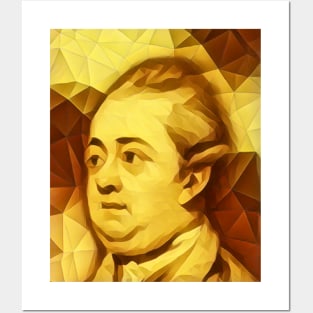 Edward Gibbon Golden Portrait | Edward Gibbon Artwork 9 Posters and Art